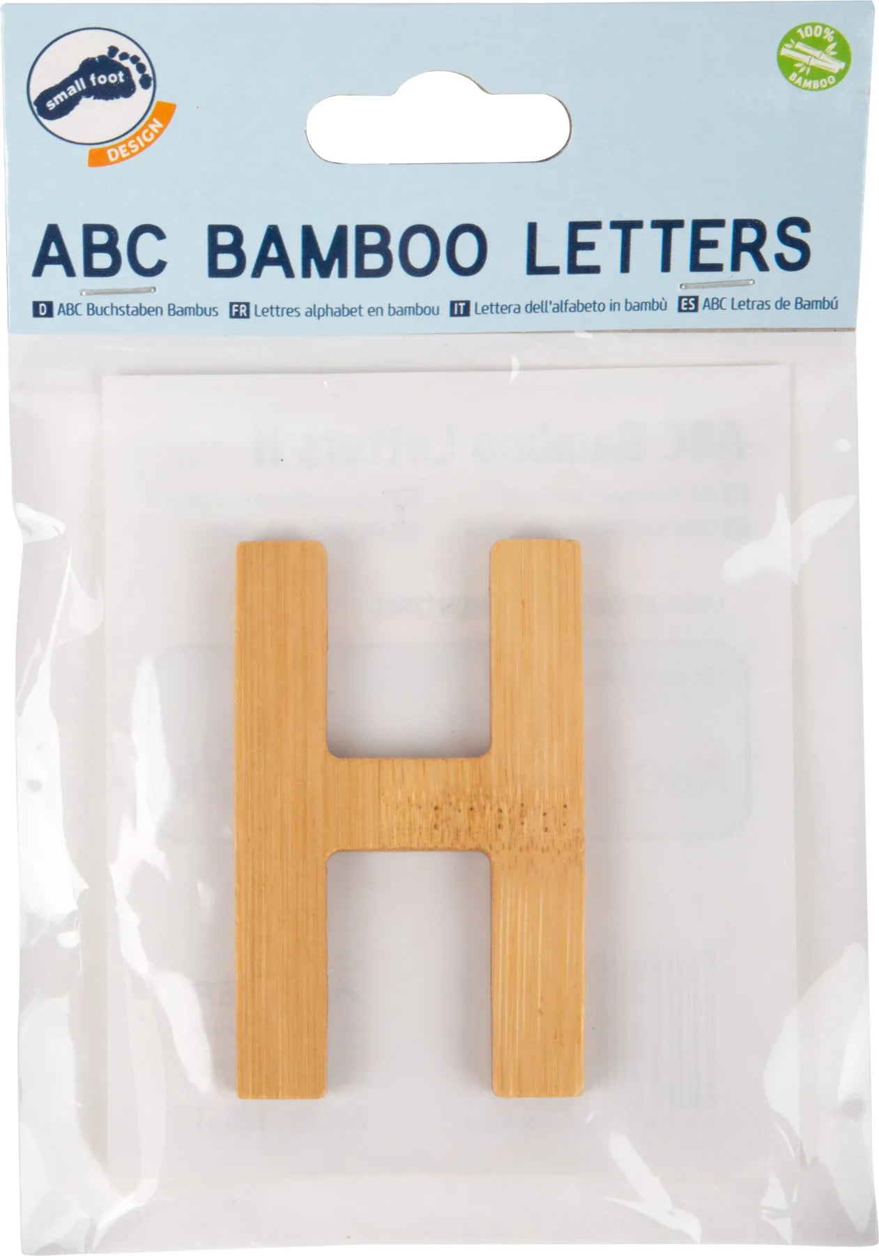 Abc Bogstav H – Bambus – small foot