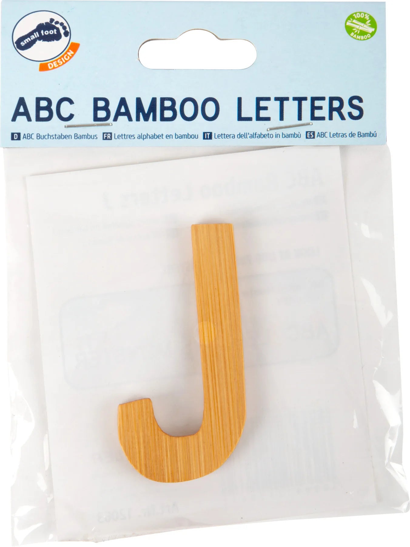 Abc Bogstav J – Bambus – small foot