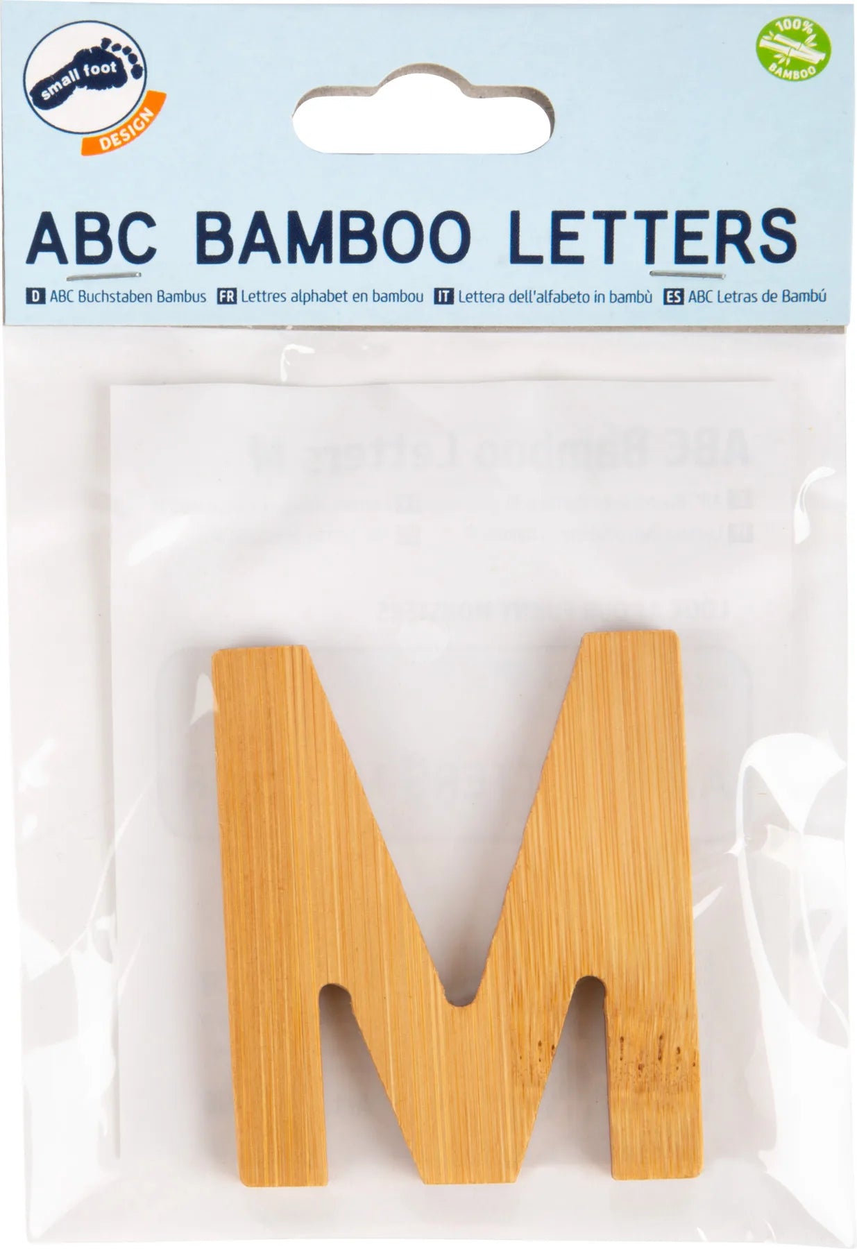 Abc Bogstav M – Bambus – small foot