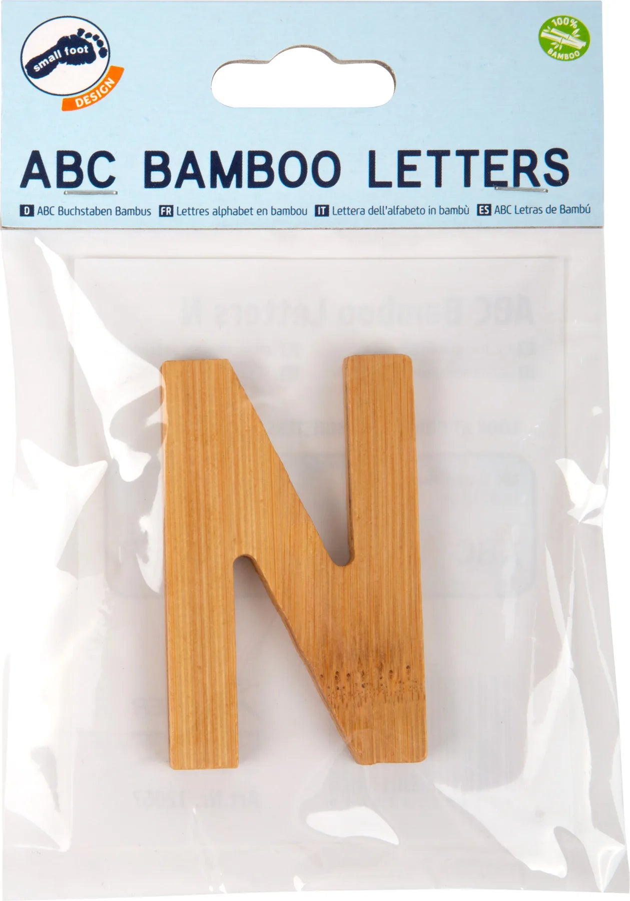 Abc Bogstav N – Bambus – small foot