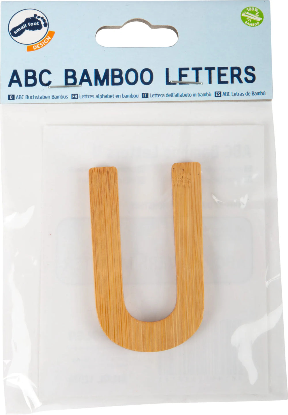 Abc Bogstav U – Bambus – small foot