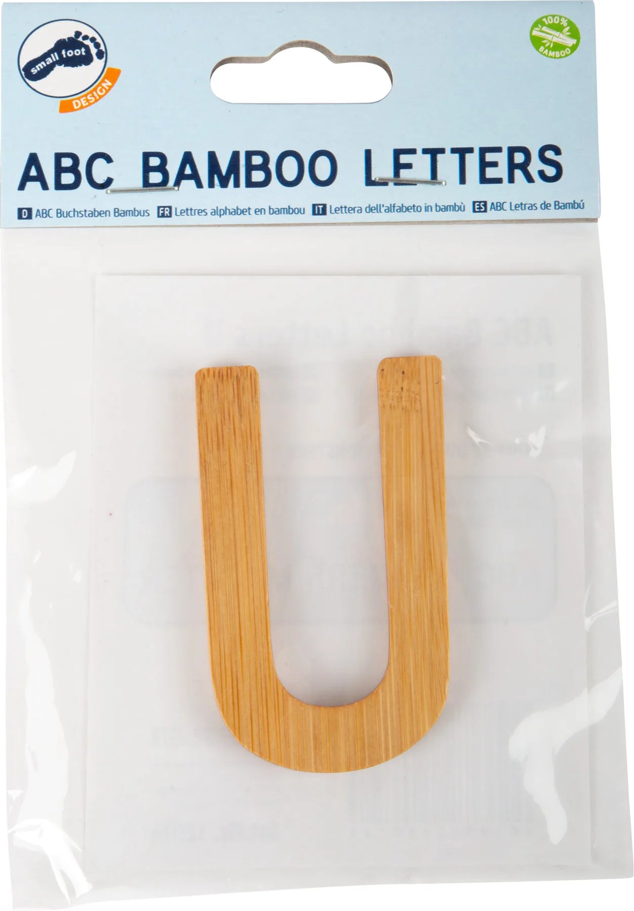 Abc Bogstav U – Bambus – small foot