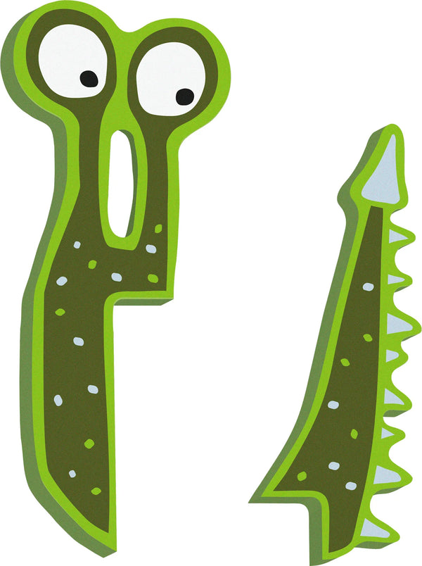 Abc Bogstav Monster Clooney – Bambus – small foot
