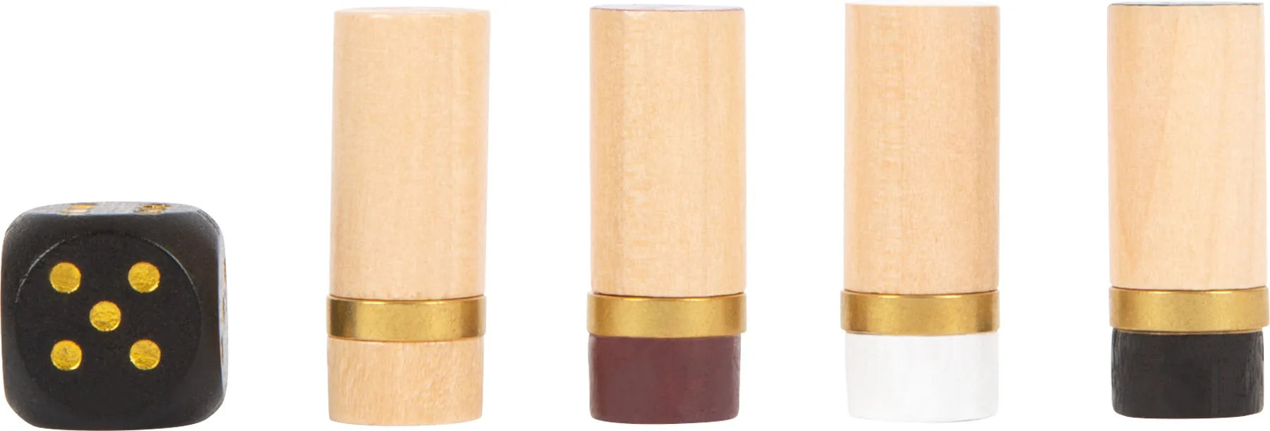 small foot Ludo og stige spil, Gold Edition