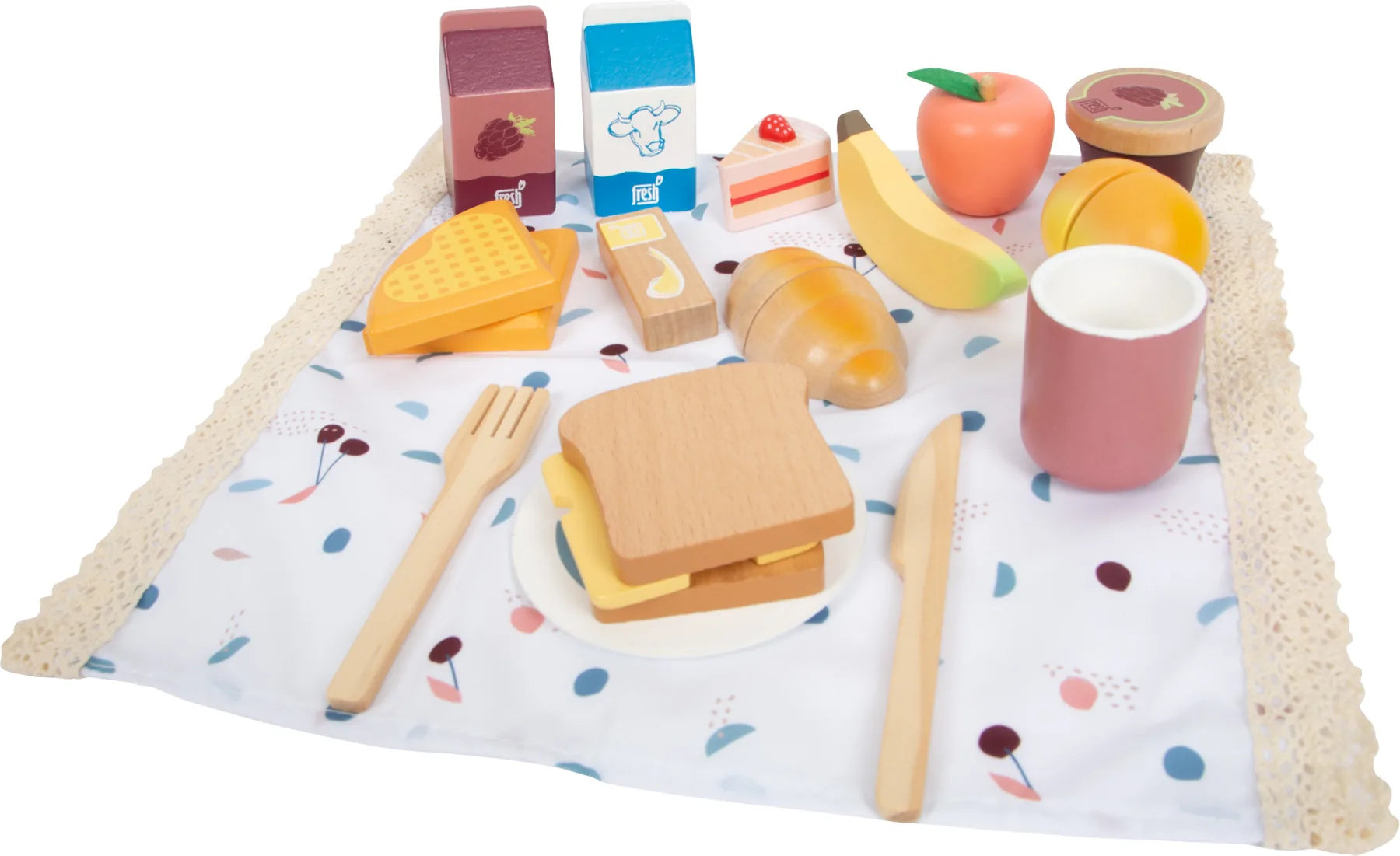 Picnickurv Træ – Tasty – small foot