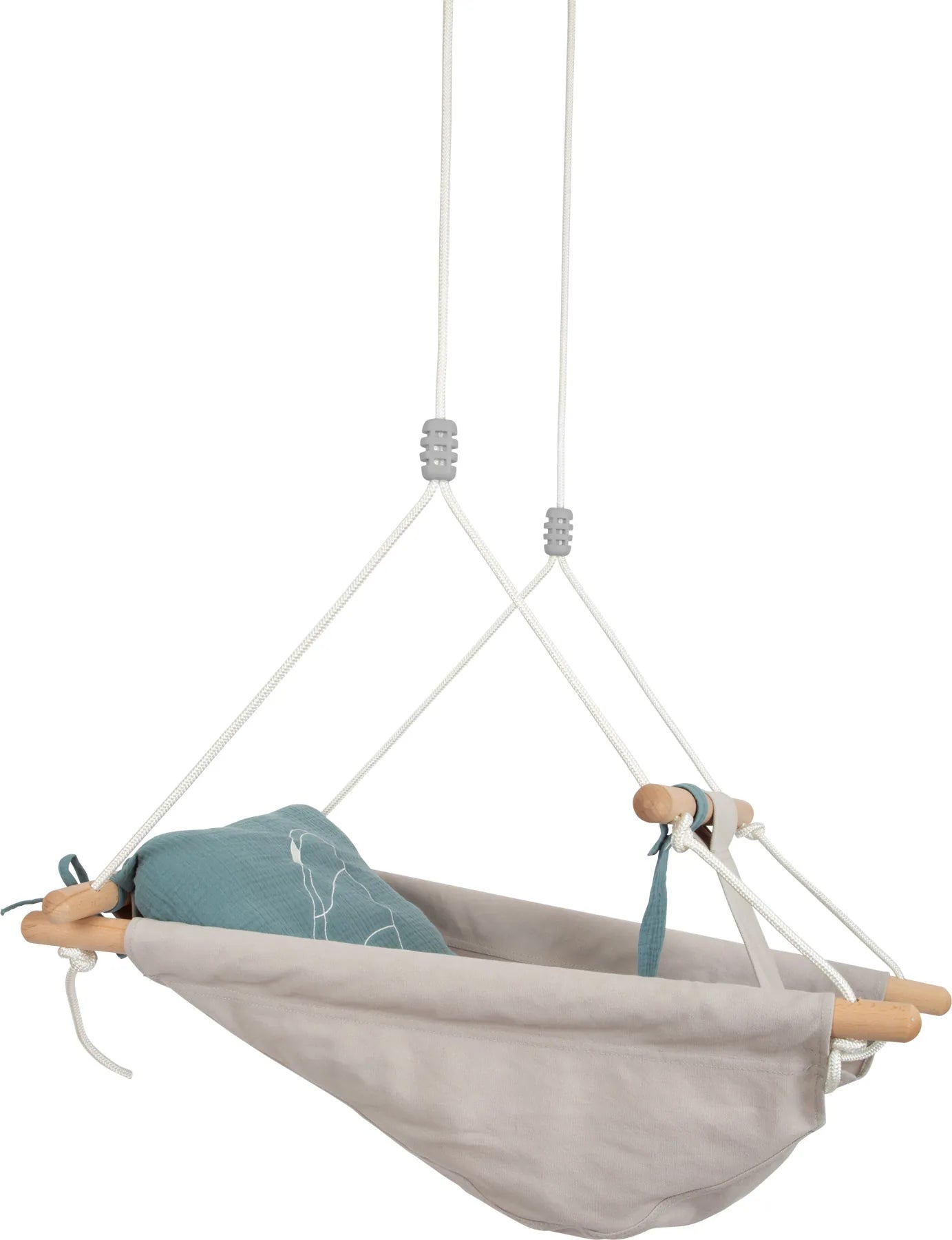 small foot Babygynge med pude, Seaside