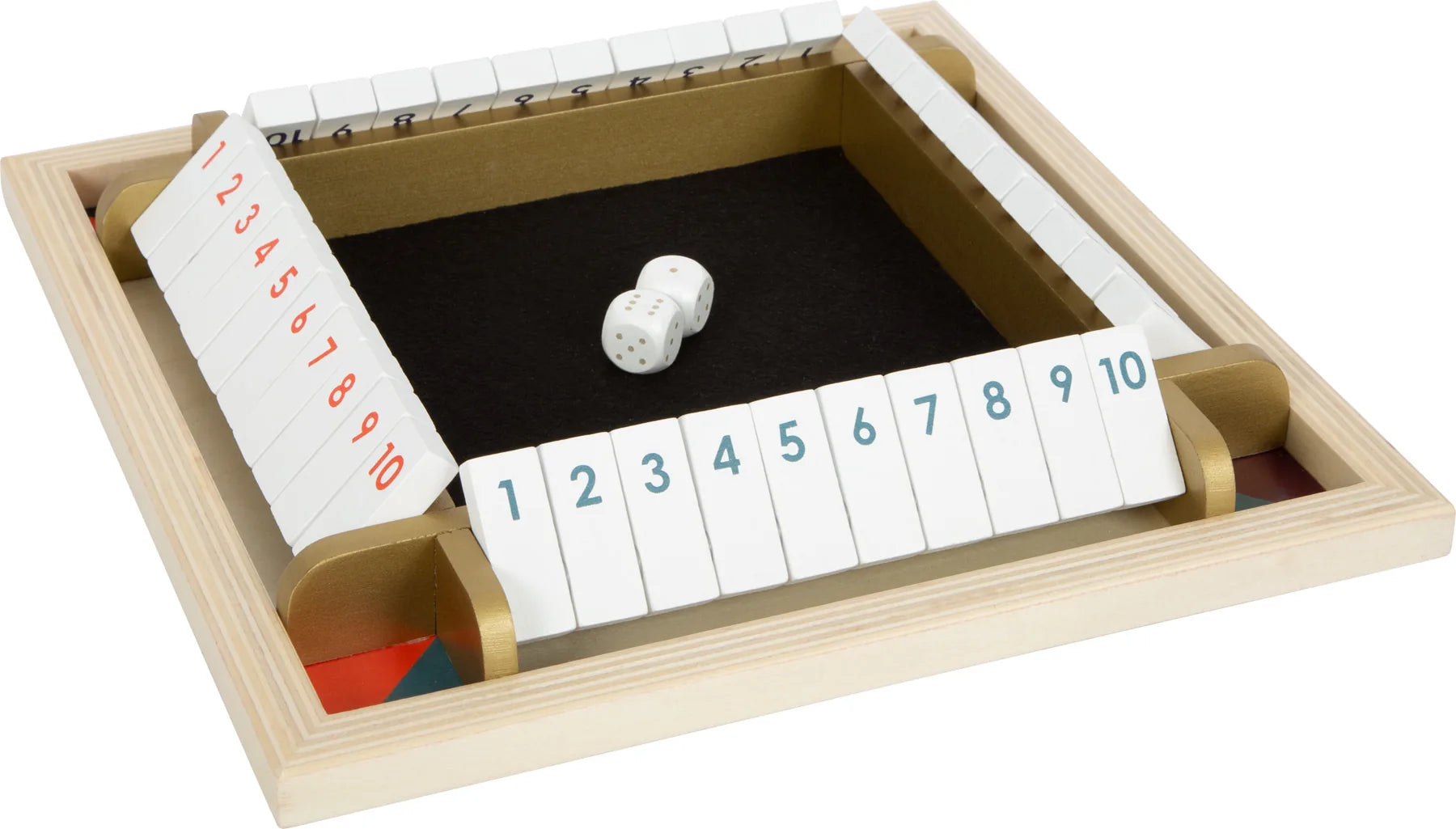 small foot Terningespil XL, Luk boksen