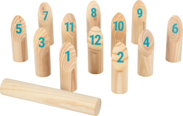 small foot Vikinge Spil Kubb med tal, Active