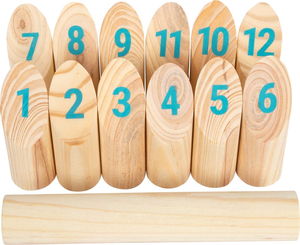 Vikinge Spil Kubb Med Tal Træ – Active – small foot