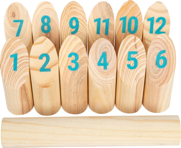 small foot Vikinge Spil Kubb med tal, Active