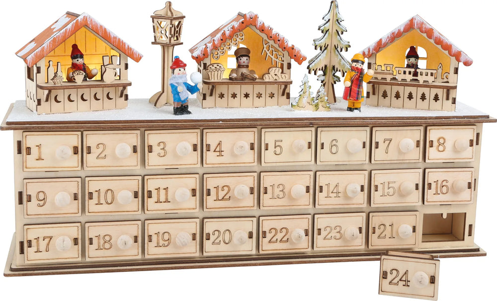 Legler Julekalender – Julemarked – small foot