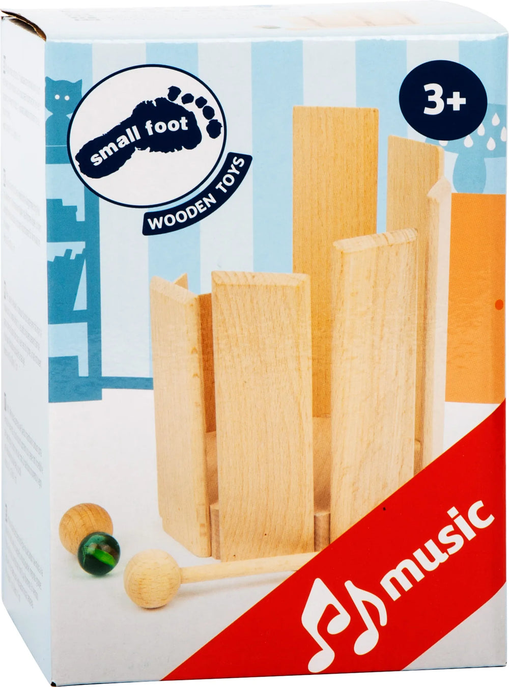 Small Foot Sound Tromme – Eksklusiv – Leg - Børn - Musik