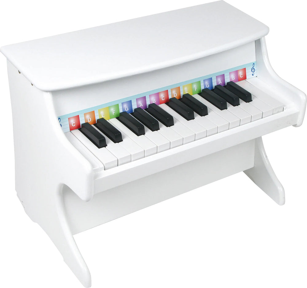 Stort Piano Træ – Hvid – small foot