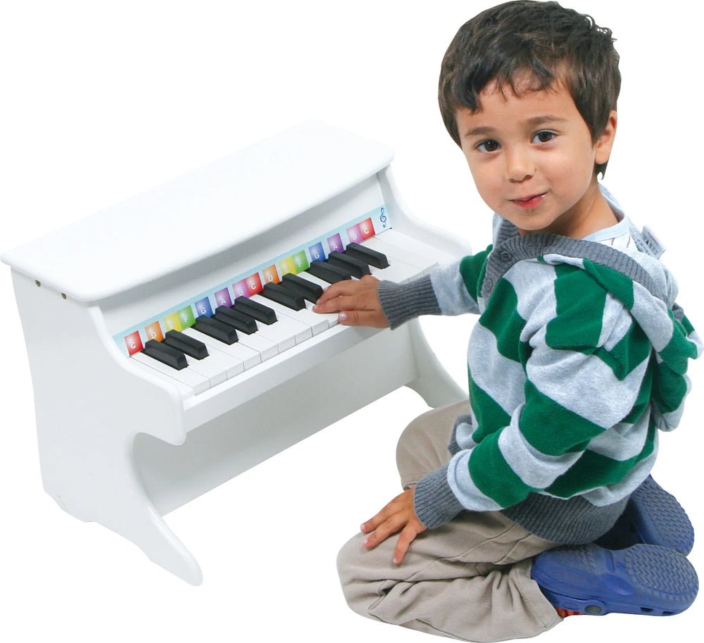 Stort Piano Træ – Hvid – small foot