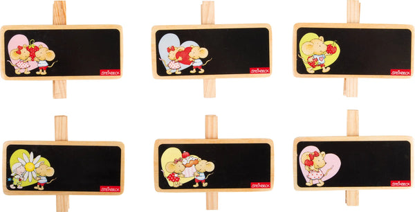 small foot Display med Huske-Klips (12stk), Lillebi