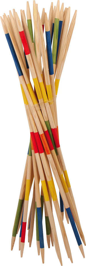 Mikado XXL udendørs træspil 75 cm, 24 dele – small foot