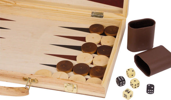 small foot Skak og Backgammon Spil
