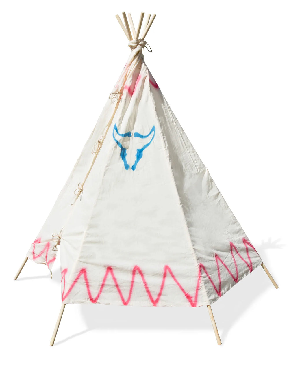Wigwam legetelt træ og stof til børn 180 cm – small foot
