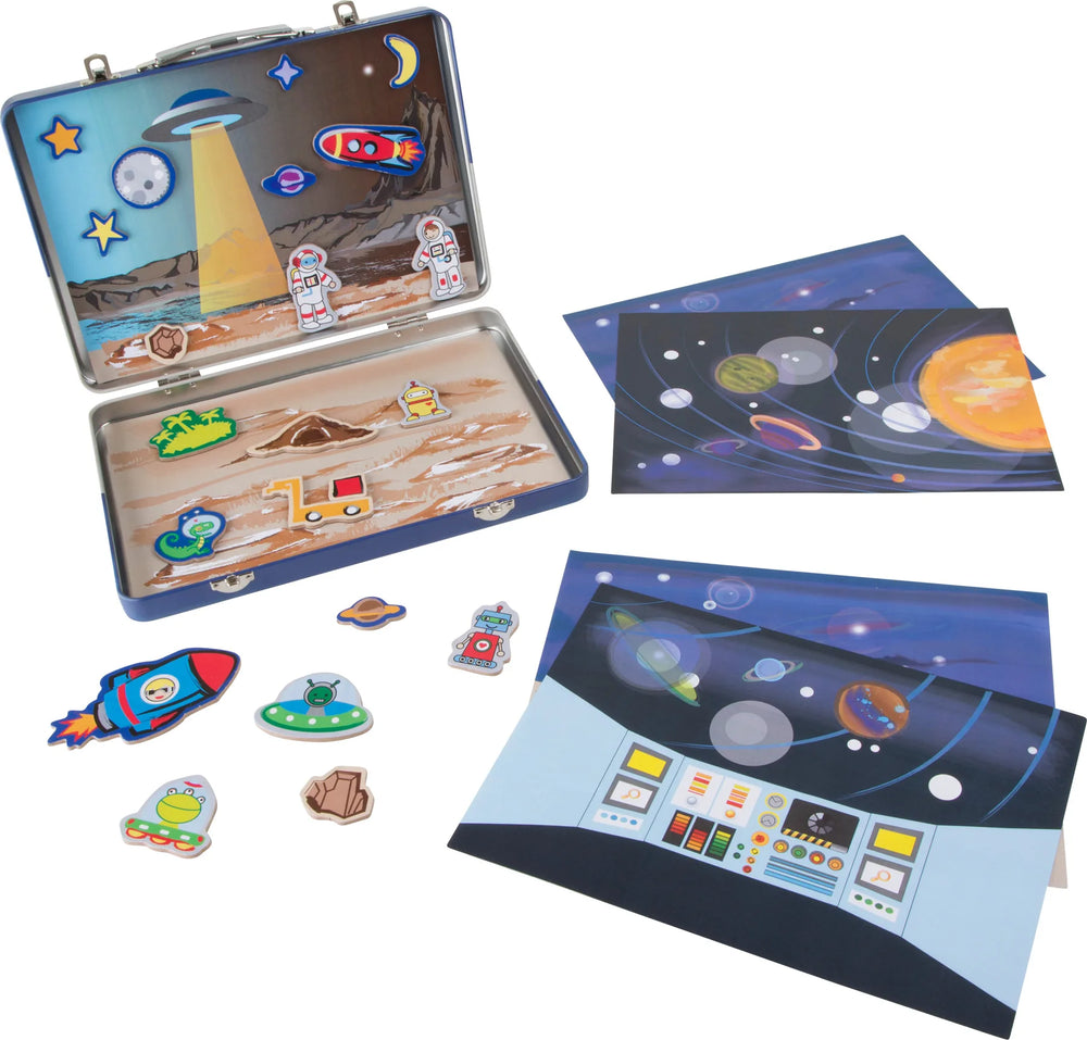 Small Foot Magnet Puslespil – Rummet – Leg - Børn - Puslespil og spil
