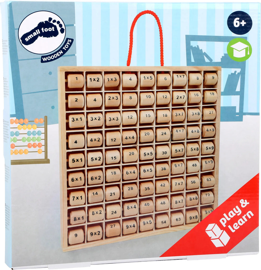 Multiplikations Tavle – 1x1 – small foot (1x1)