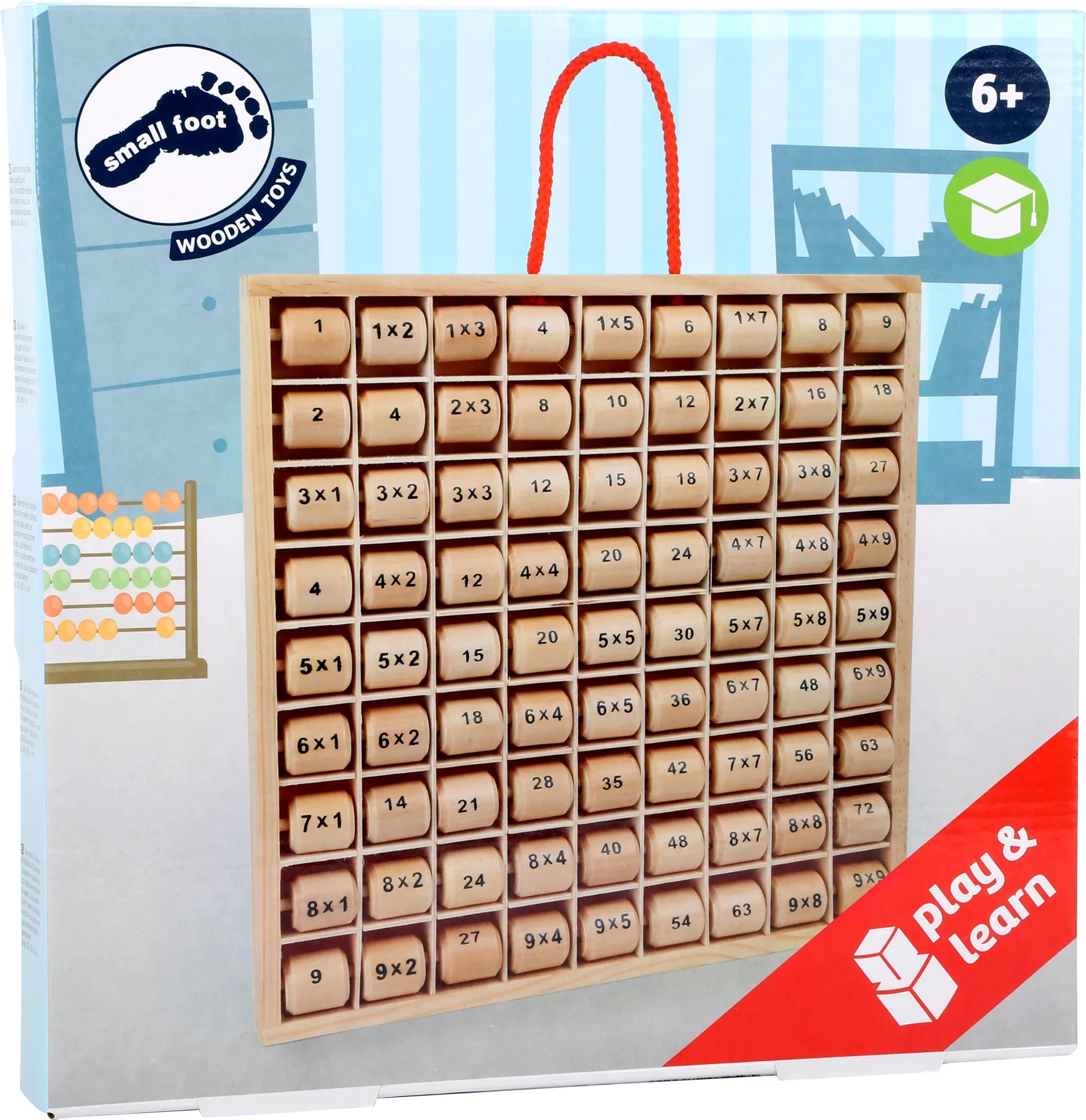 Multiplikations Tavle – 1x1 – small foot (1x1)