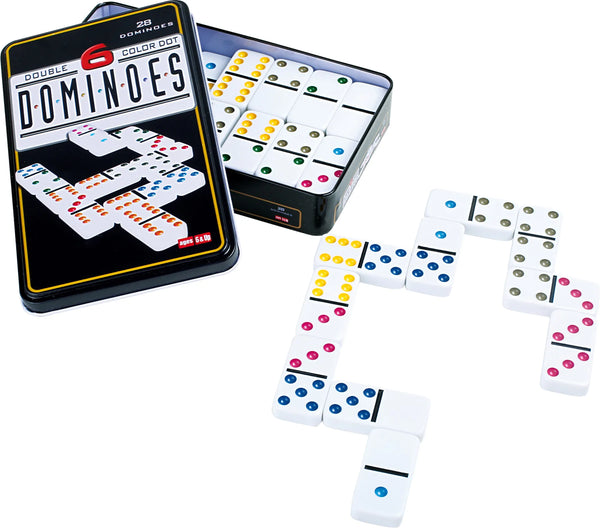 small foot Domino Spil i Seks Farver