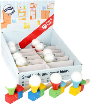 Display (12Stk) Træ – Tog – small foot