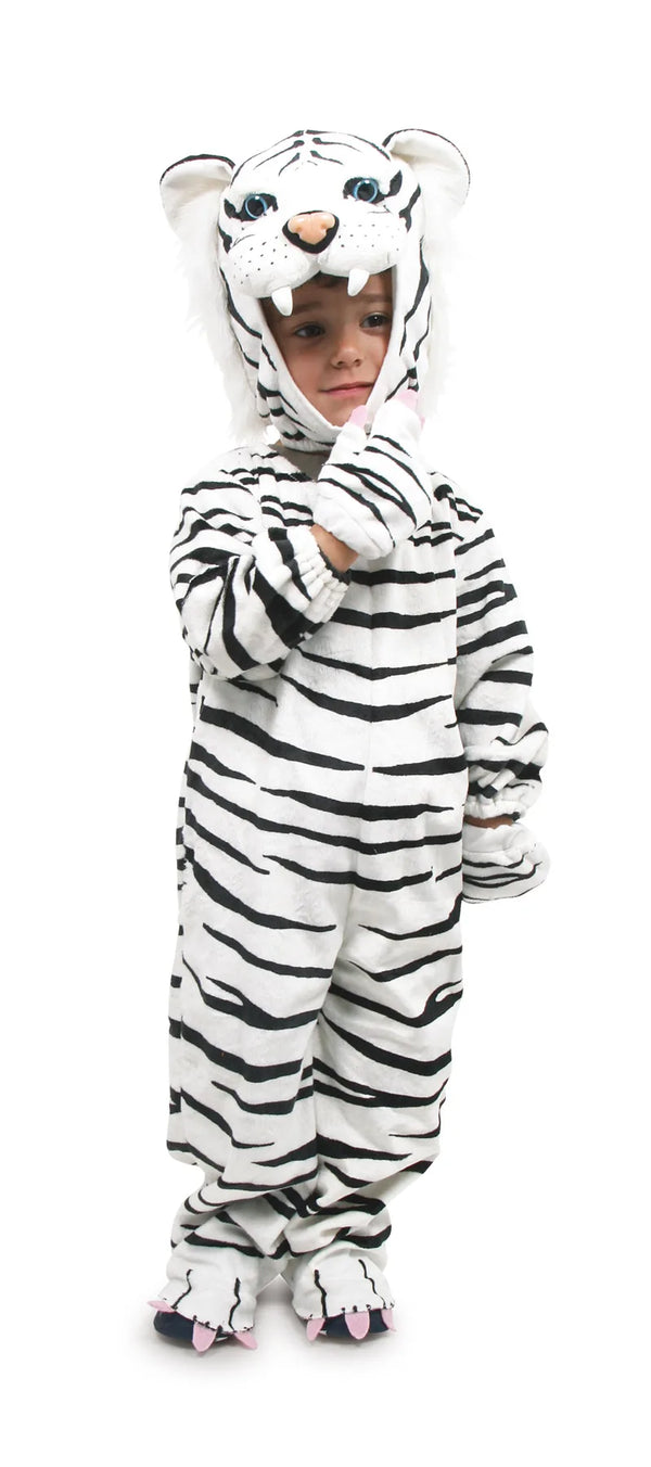 small foot Hvid Tiger Kostume