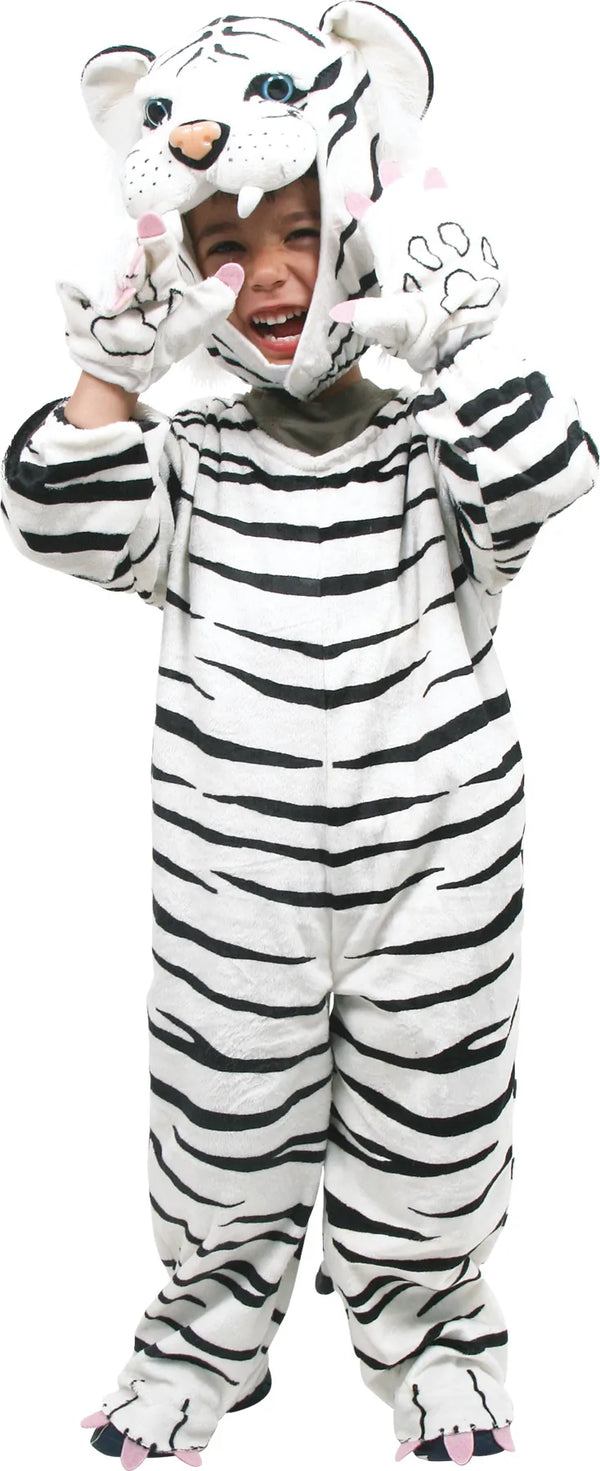 small foot Hvid Tiger Kostume