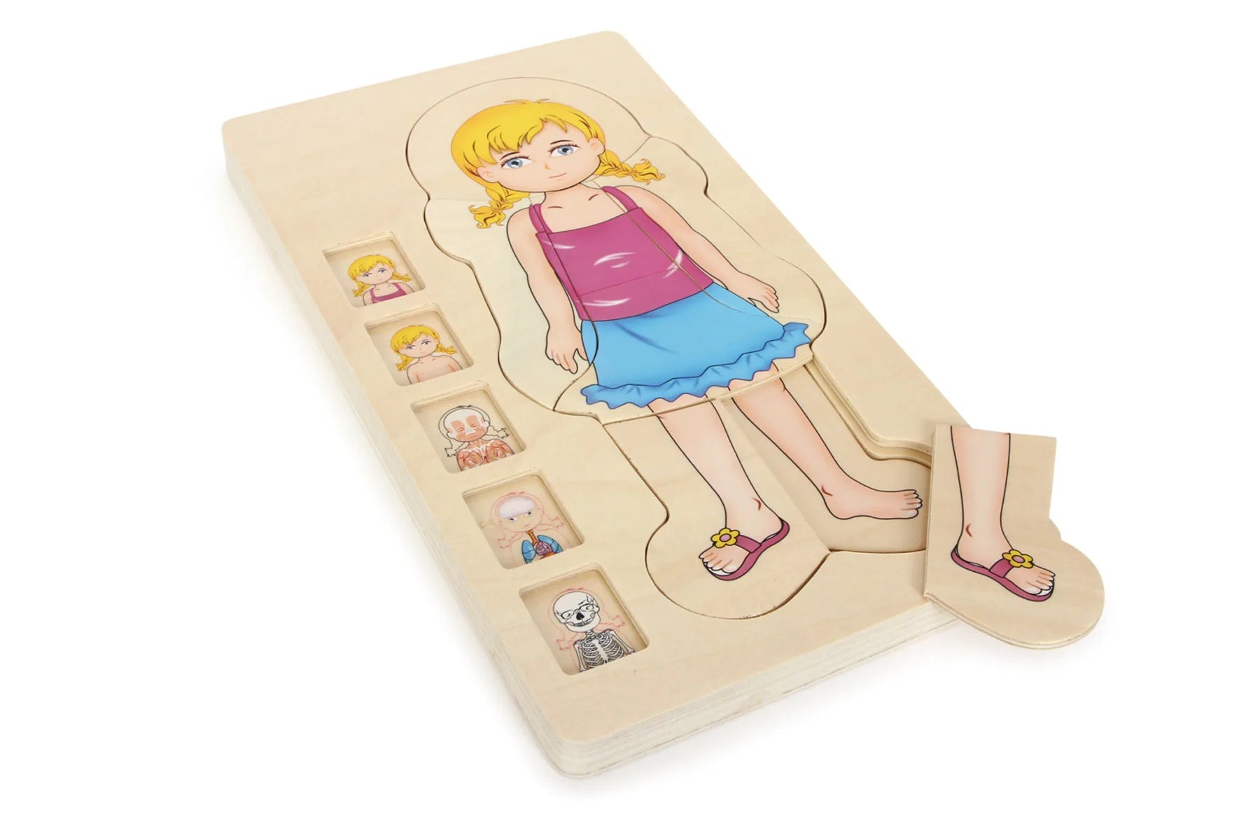 small foot Puslespil i lag, Anatomi/Pige