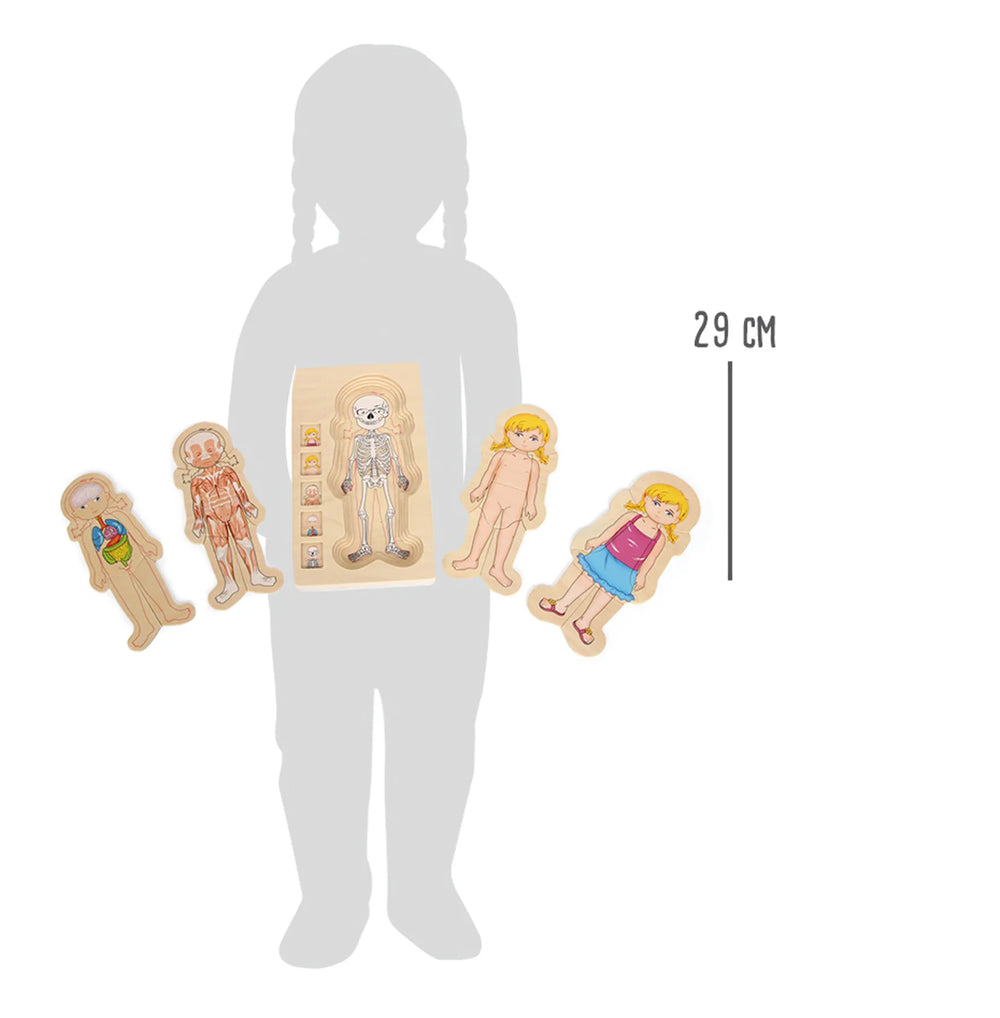 Puslespil I Lag – Anatomi, Pige – small foot