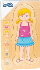 Puslespil I Lag – Anatomi, Pige – small foot