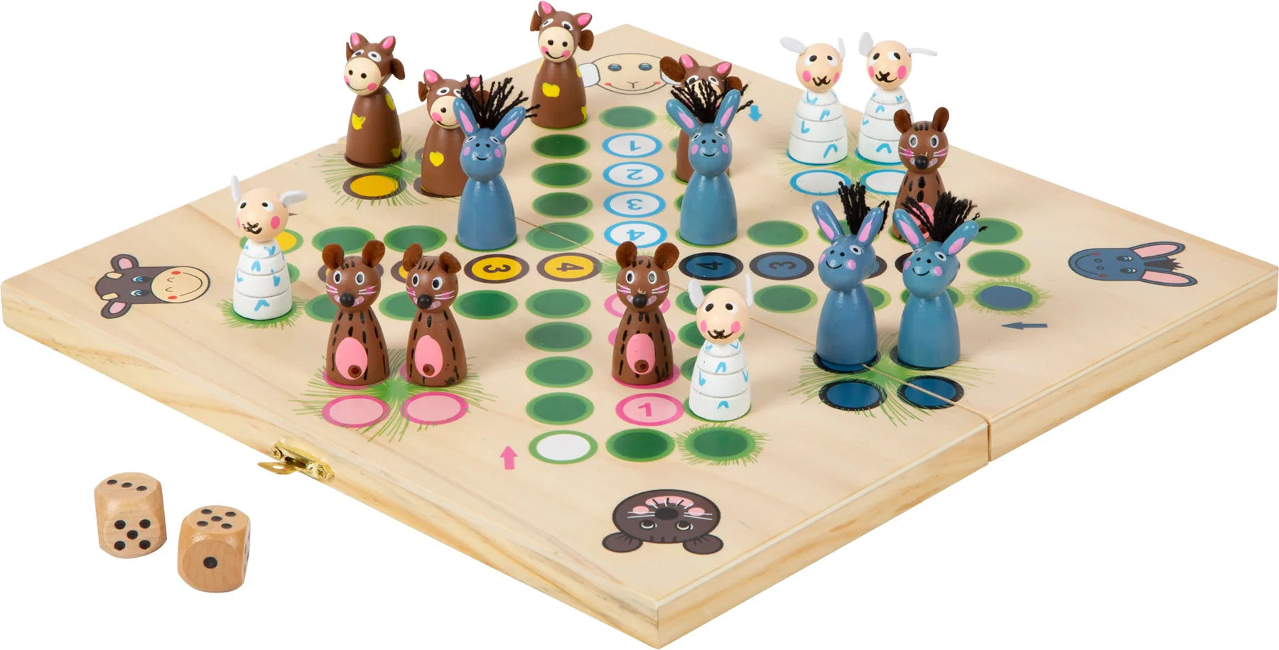 small foot Ludo, Bondegårdsdyr