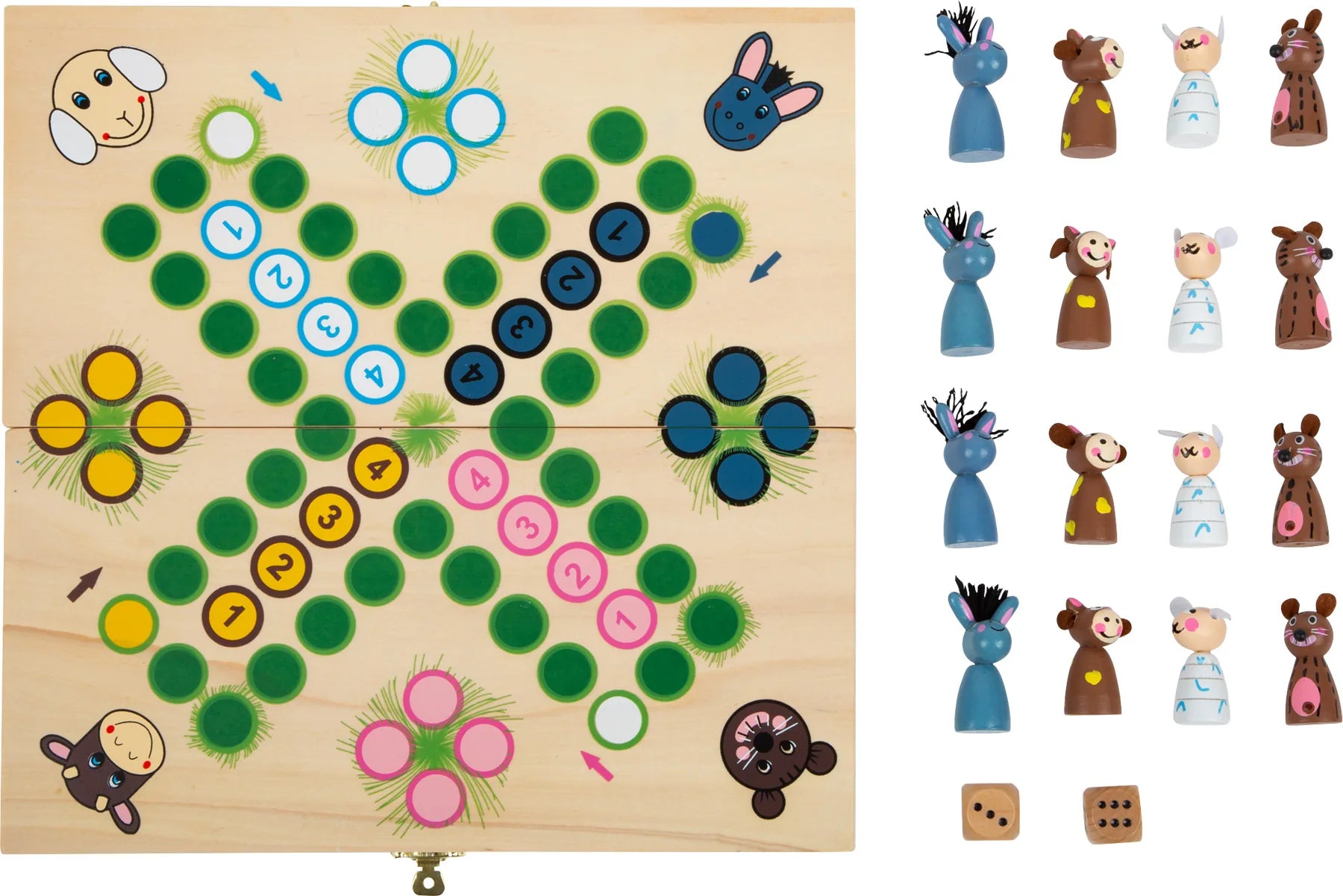small foot Ludo, Bondegårdsdyr