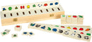 Spil Træ – Sortering, Geometriske figurer – small foot