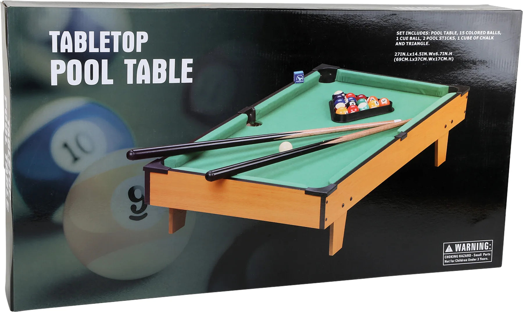 small foot Bord Billard, Maxi