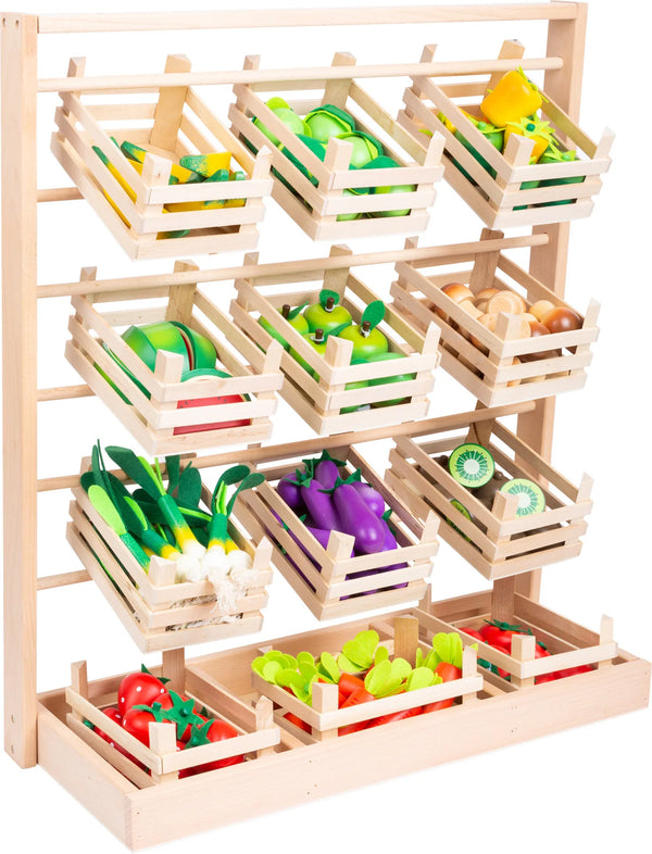 small foot Display Salgsstand, stor
