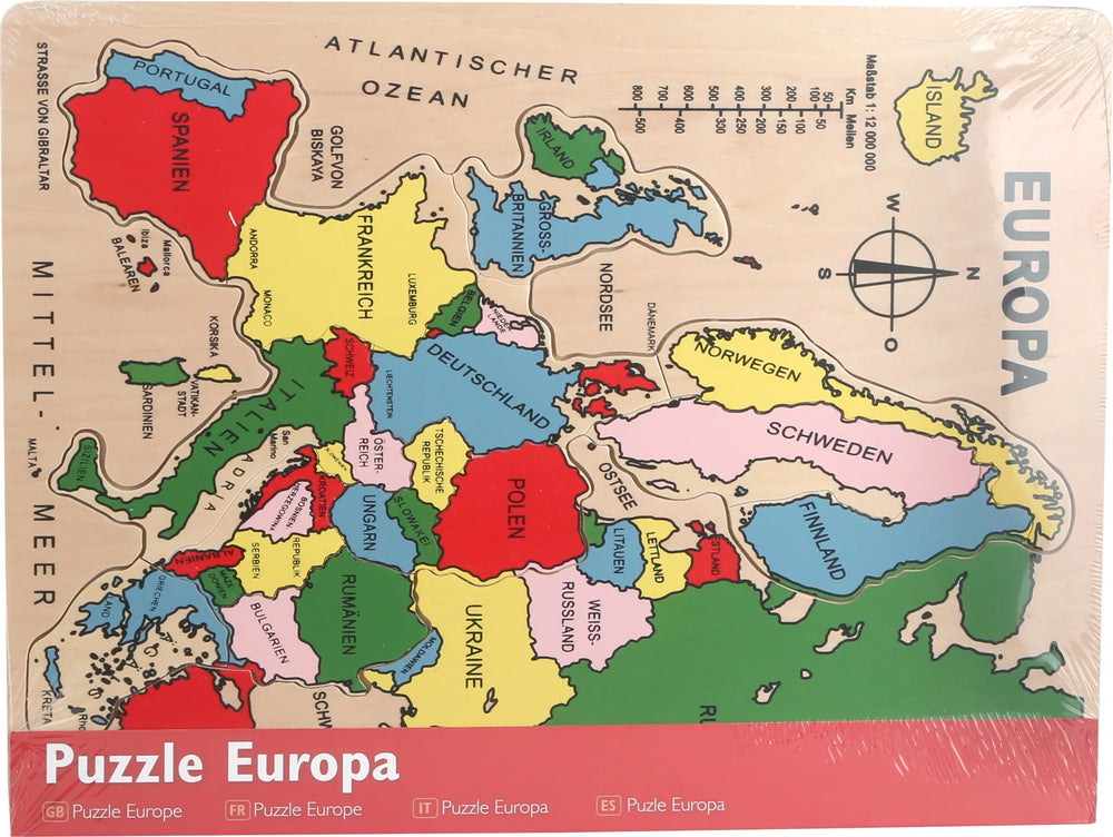 Puslespil - Europa - small foot