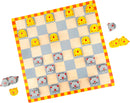 Damspil med mus og kat i træ, 26x26 cm – small foot
