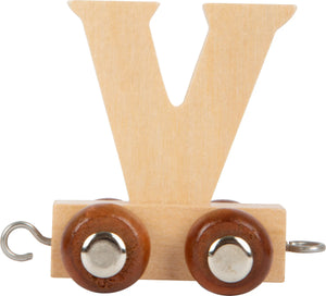 Navnetog Bogstav V Træ – Natur – small foot