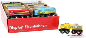 Display Lokomotiver (24Stk) Træ – small foot