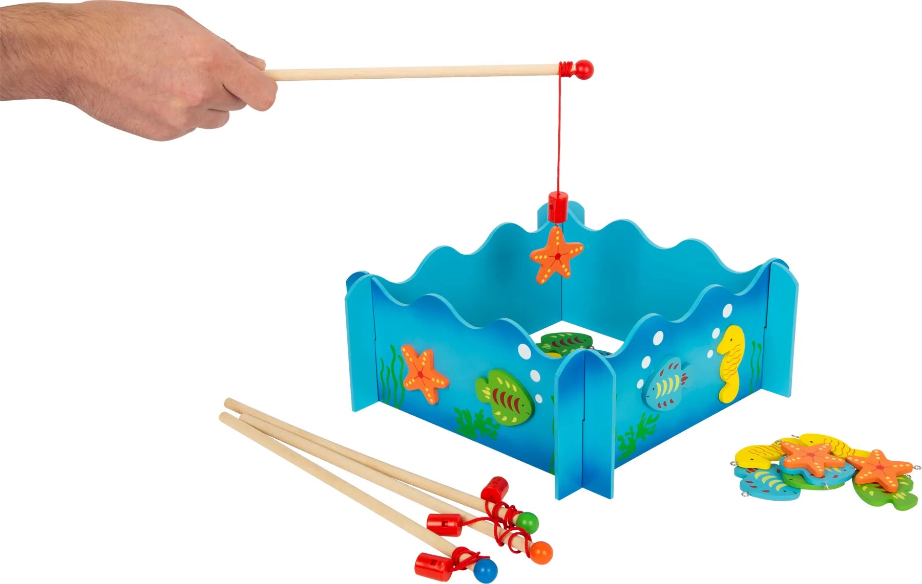 small foot Fiskespil, Hav Verden