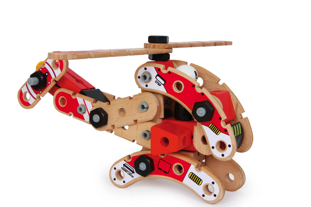 Konstruktionssæt – Helikopter – small foot
