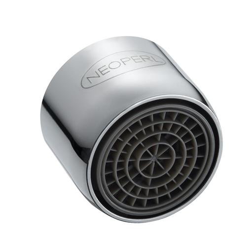 Luftblander 22 mm gevind, Z-vandsparer 7,5 - 9 L/min, krom - Cascade Eco