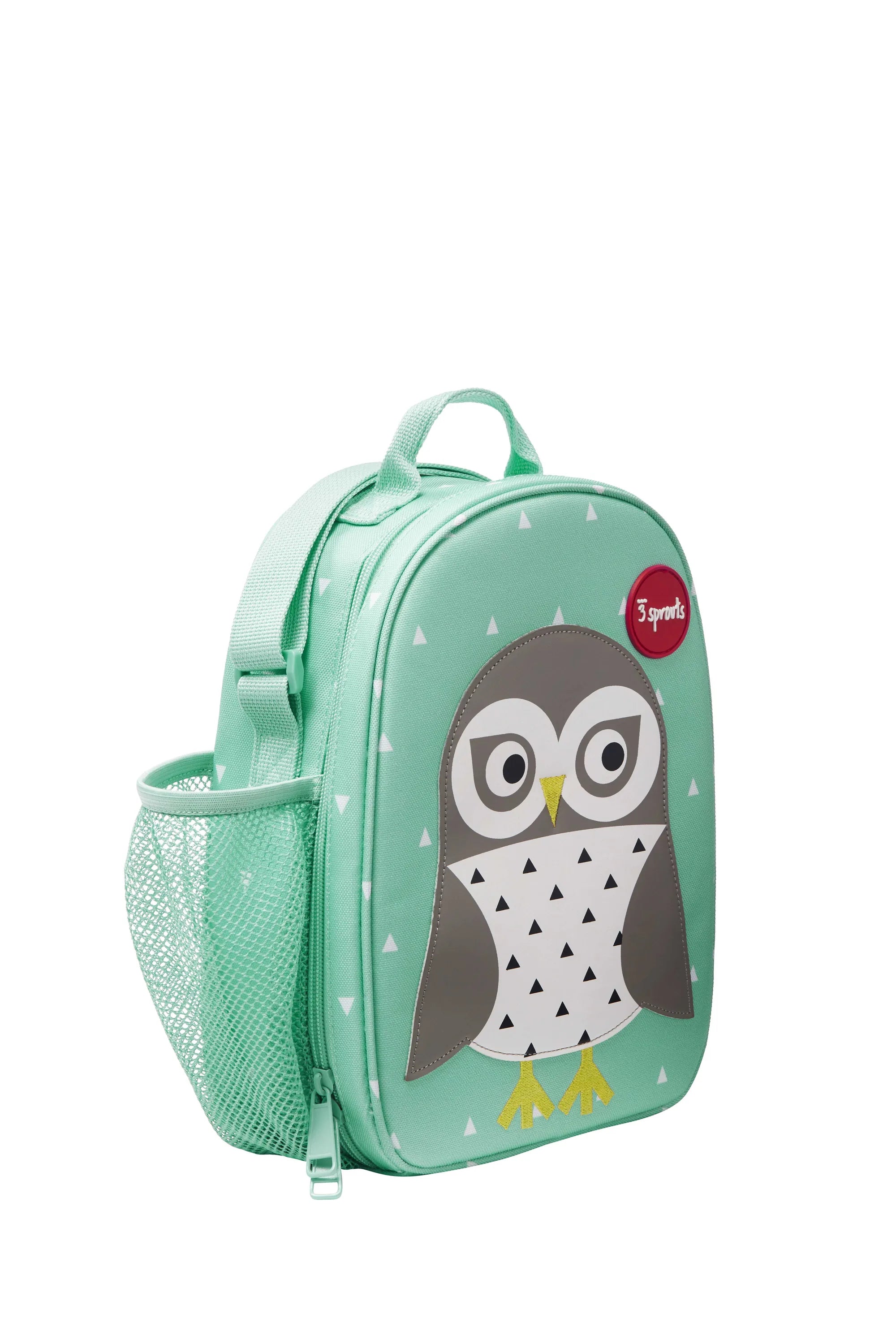 3 Sprouts Skuldertaske til Frokost og Snack, Ugle