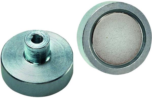 Format 3975 pottemagnet med gevindbøsning