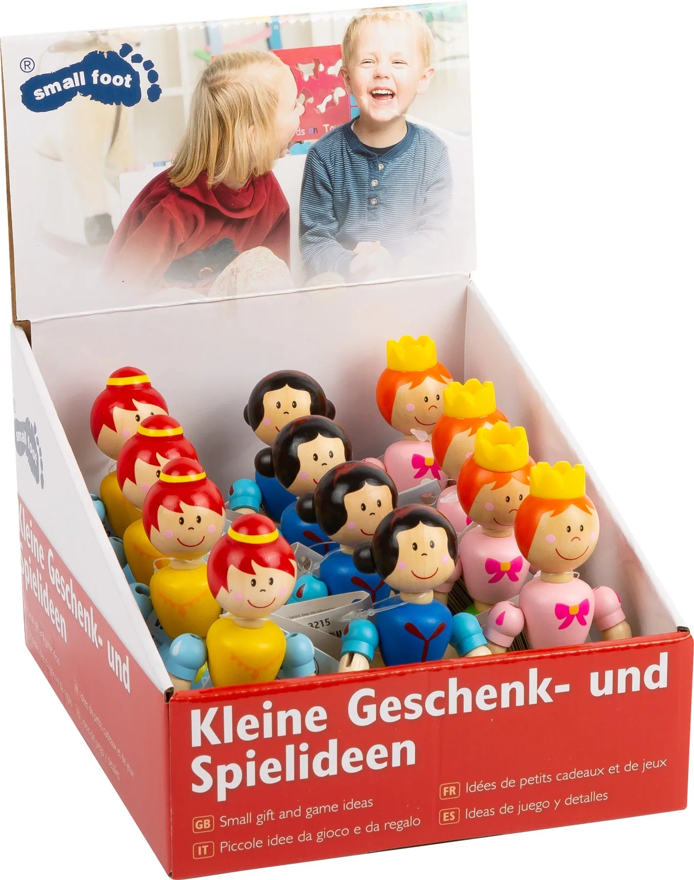 small foot Display Fleksible Prinsesser (12stk)