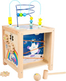 Small Foot Aktivitets Terning Træ – SESAME STREET – Leg - Baby - Aktivitetslegetøj