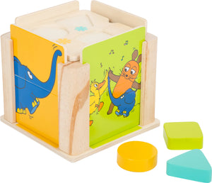 Small Foot Puttekasse Med Elefant – Musen – Leg - Baby - Aktivitetslegetøj