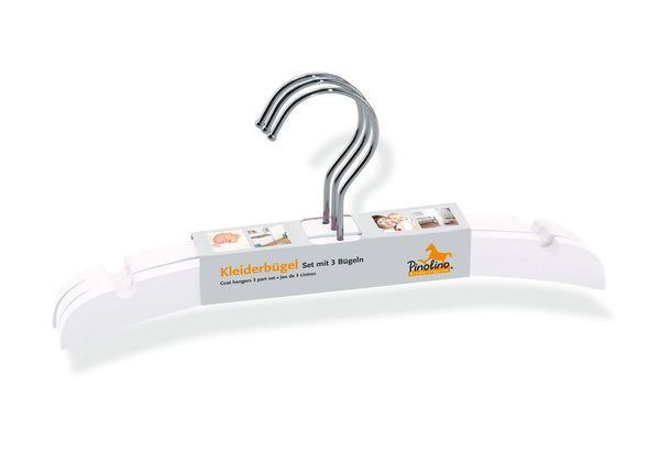 Pinolino Bøjle (3 stk.), Træ/Hvid lakeret